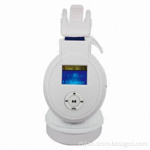 Super Bass Wireless Headphone with LCD Display, MP3 Player, Rechargeable Battery